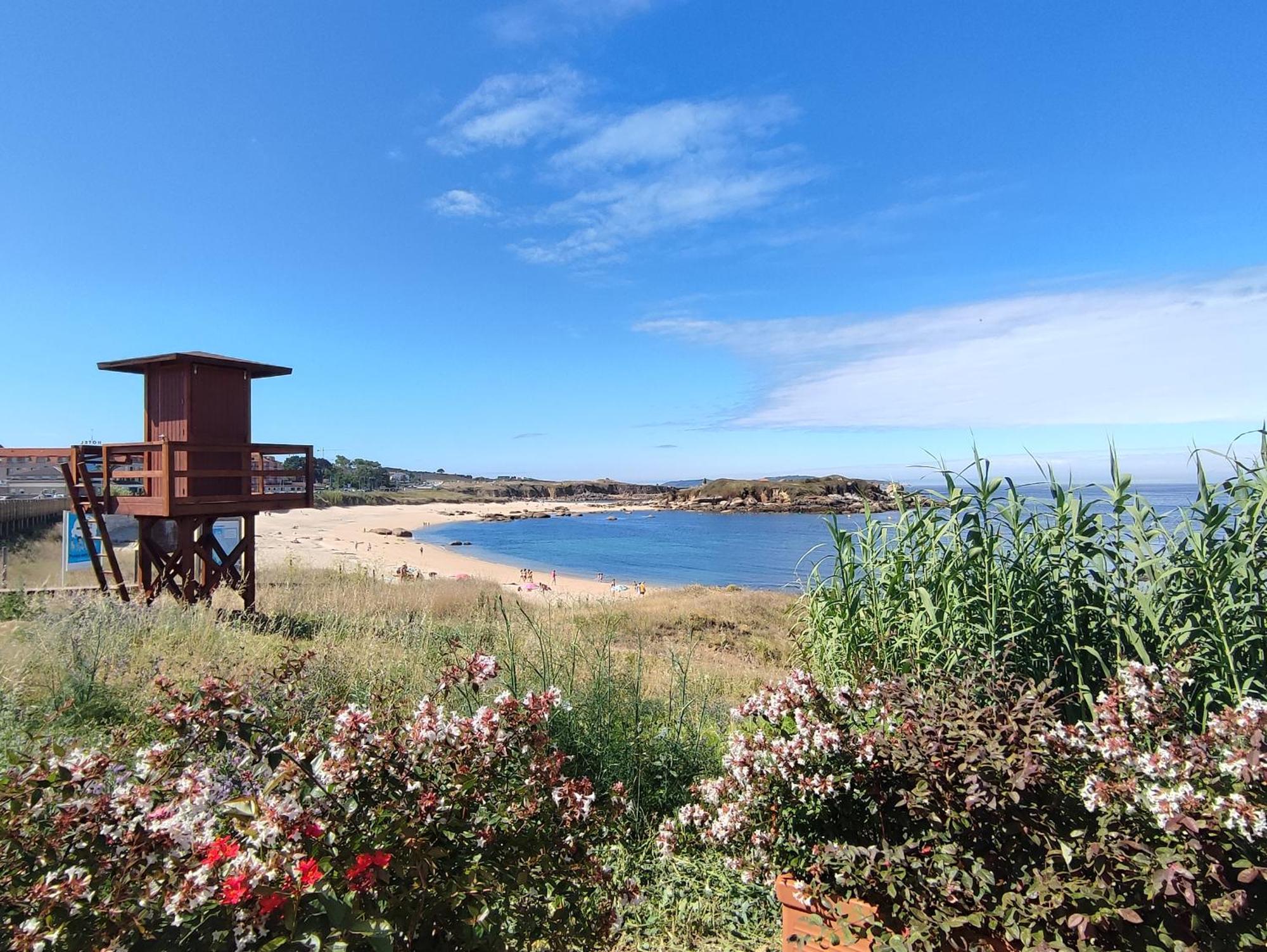 Playa Salvaje Lägenhet Sanxenxo Exteriör bild